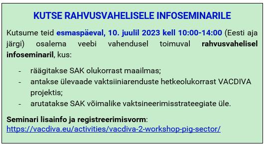 Registreeru: https://vacdiva.eu/activities/vacdiva-2-workshop-pig-sector/